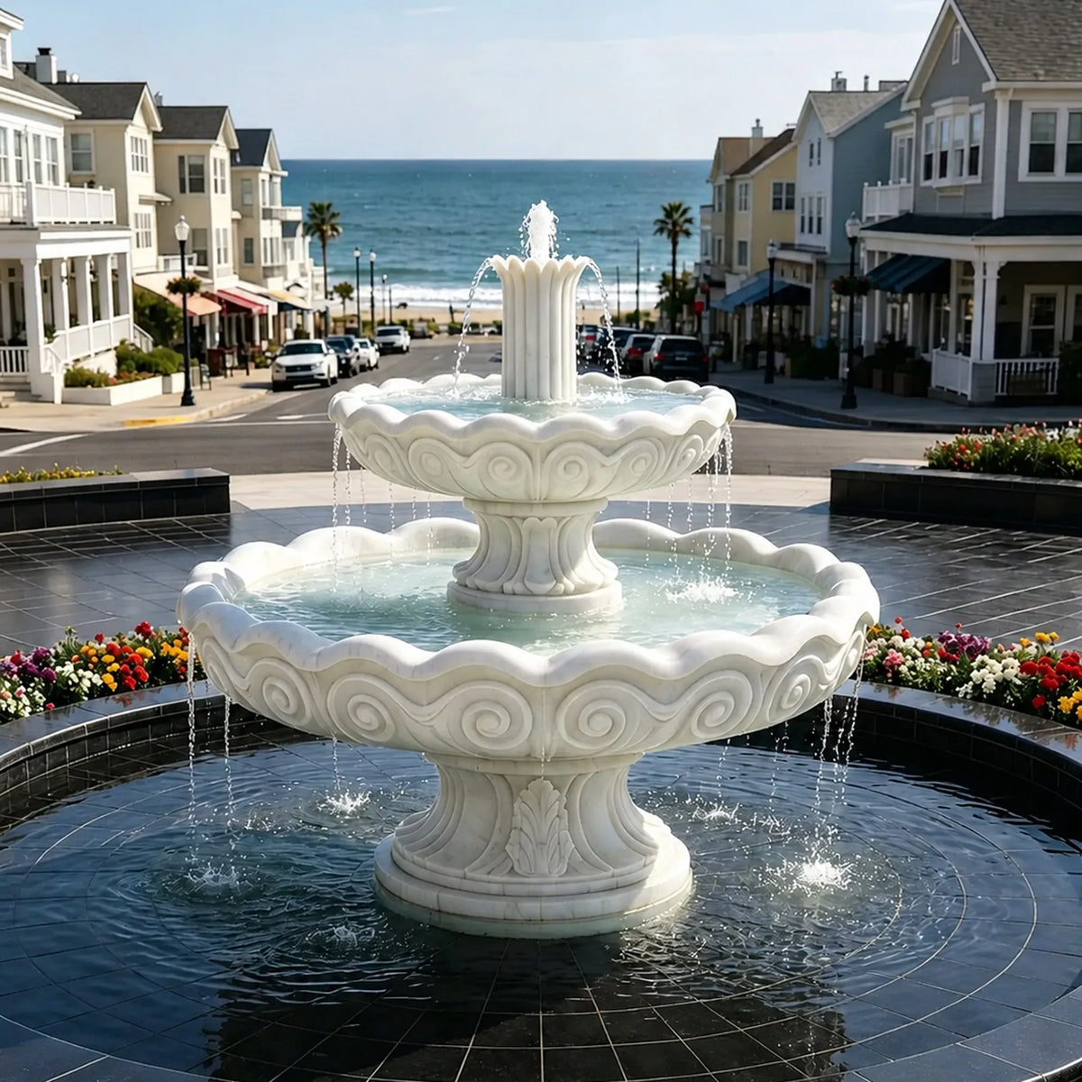 WORLD STONE & BRONZE CO. Marble Fountains collection