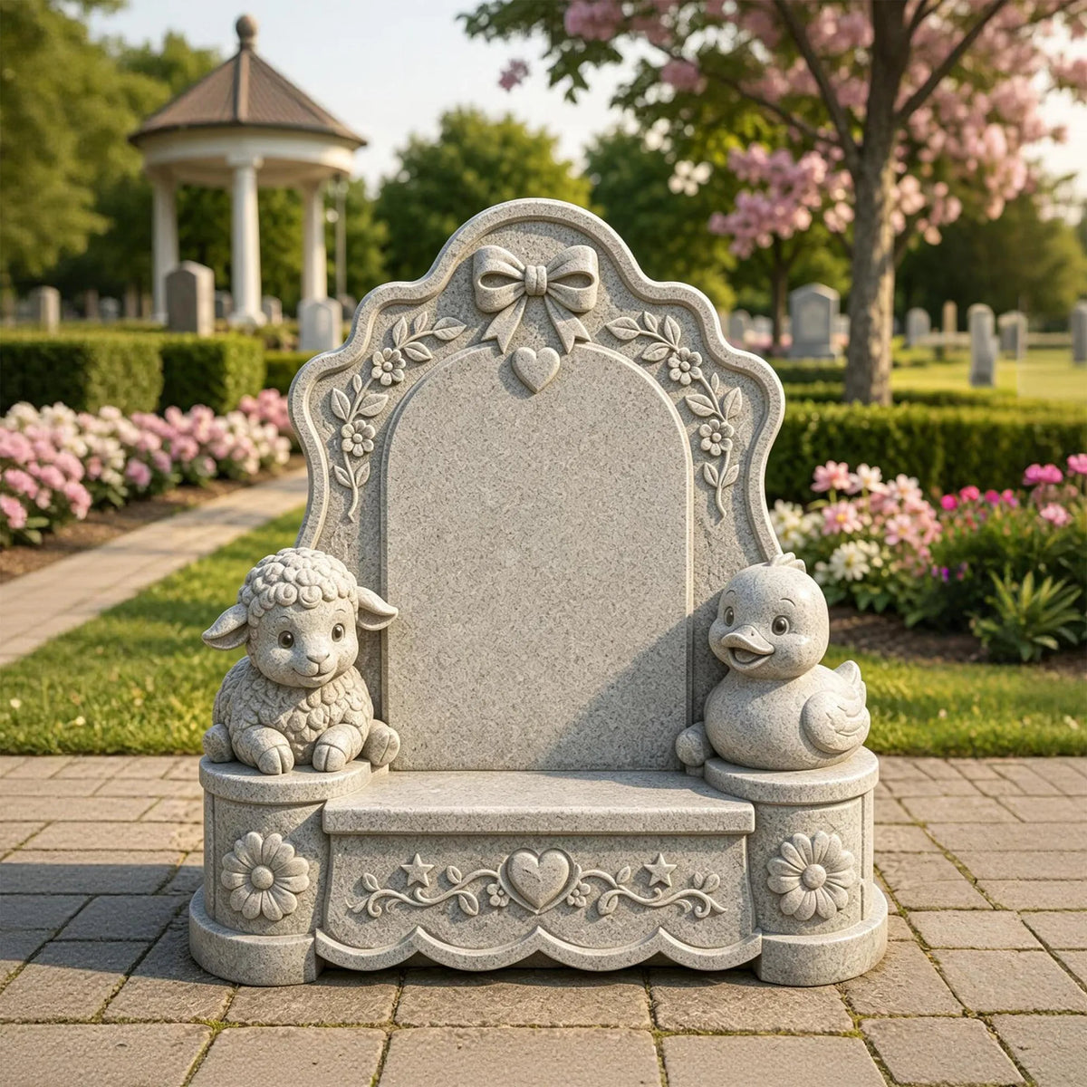 WORLD STONE & BRONZE CO. granite memorial stone material collection