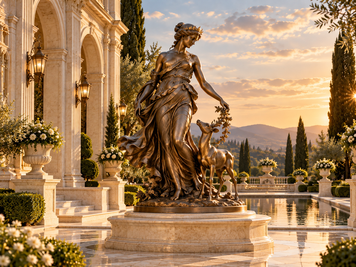 WORLD STONE & BRONZE CO. bronze sculptures