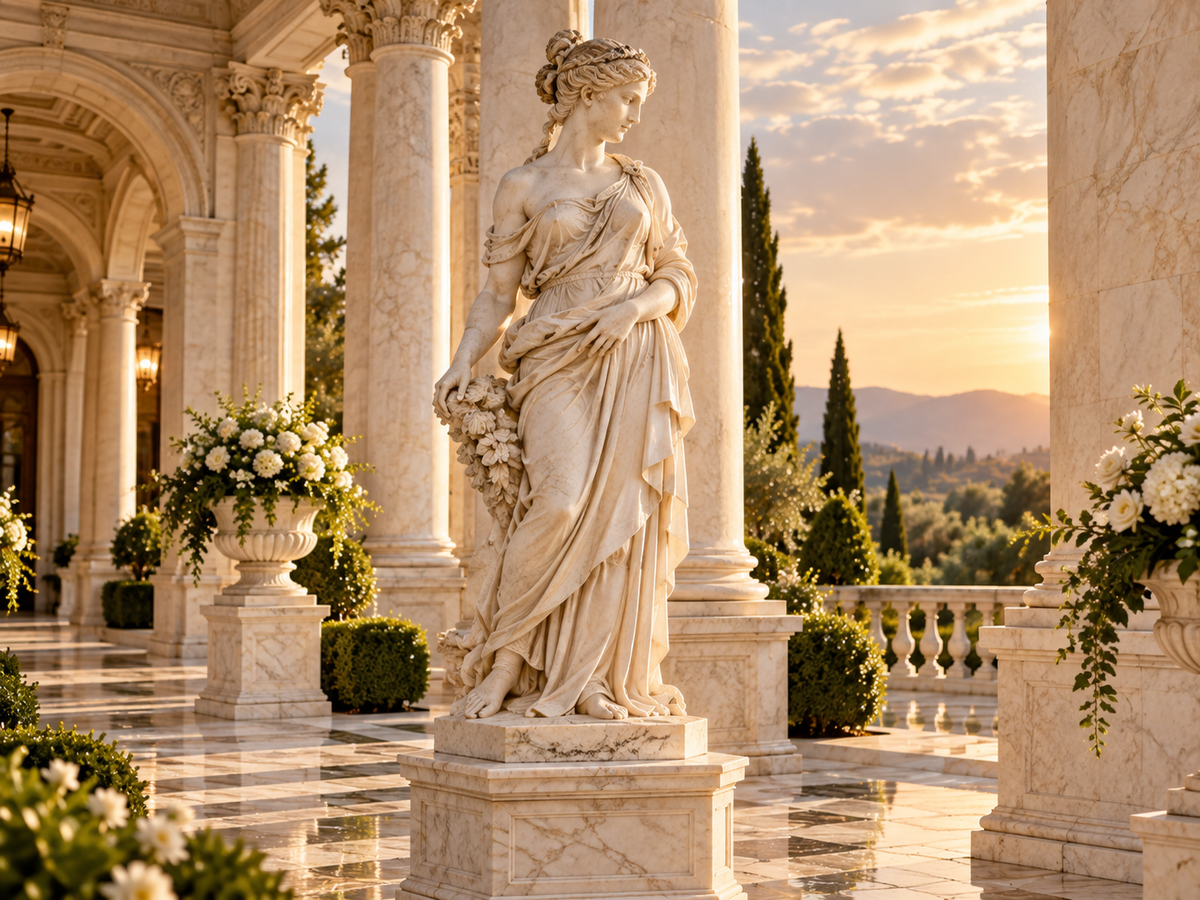 WORLD STONE & BRONZE CO. Stone Statues collection