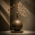 PREMIER Abstract Bronze Sculpture for Art Gallery, Entryway Hall, Living Room or Office Lounge PSB-214