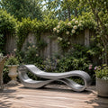 PREMIER Abstract Stainless Steel Bench Sculpture for Gardens, Courtyards, Rooftop Terraces or Residential Communities PSSS-282