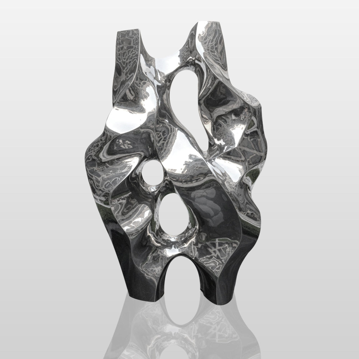 PREMIER Abstract Stainless Steel Sculpture for Garden Poolside, Front Yard or Driveway PSSS-337