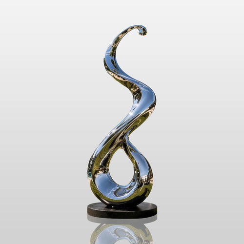 PREMIER Abstract Stainless Steel Sculpture for Garden Poolside, Resort Patio or Coastal Backyard PSSS-292
