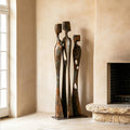 PREMIER Abstract Tall Bronze Human Sculpture for Living Rooms, Entryways, Luxury Villas and Hotel Lobbies PSB-183