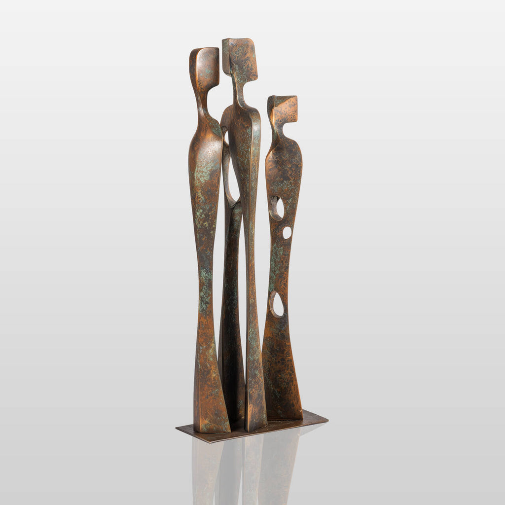 PREMIER Abstract Tall Bronze Human Sculpture for Living Rooms, Entryways, Luxury Villas and Hotel Lobbies PSB-183