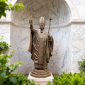 PREMIER Alive Bronze Statue with Lifelike Pope John Paul II Image Perfect for Church Squares, Memorial Parks and Religious Spaces PSB-147