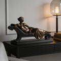 PREMIER Bronze Female Table Top Sculpture for Entryway, Living Room or Kitchen Island PSB-225