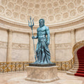 PREMIER Bronze Neptune Sculpture with Majestic Design for Grand Halls, Museums and Luxury Estates PSB-135