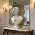 PREMIER Classic Apollo Marble Bust Statue for Dining Rooms, Living Rooms, Galleries Or Art Studios PSM-149
