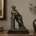 PREMIER Classic Bronze Table Top Lady Sculpture for Console Table, Office or Living Room PSB-239