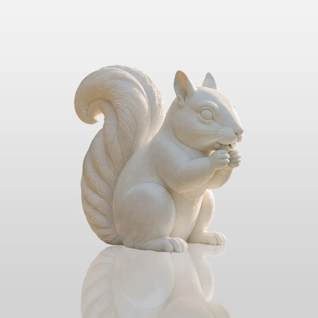 PREMIER Cute Mable Squirrel Fountain for Garden Poolside, Pool Patio, Front Yard or Flower Bed PSFM-017