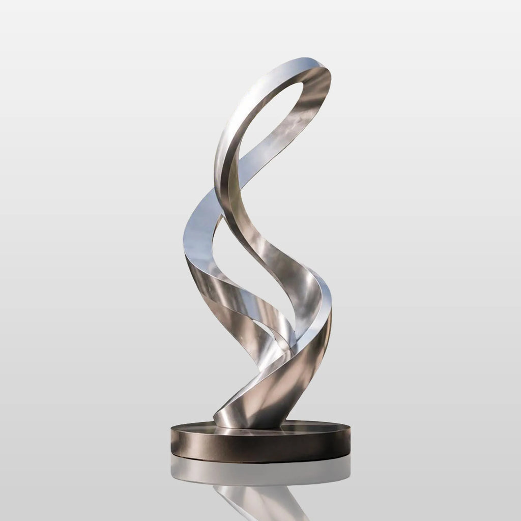 PREMIER Dancing Ribbon Sculpture for Commercial Plazas, Office Courtyards, Public Walkways and Landscapes PSSS-278