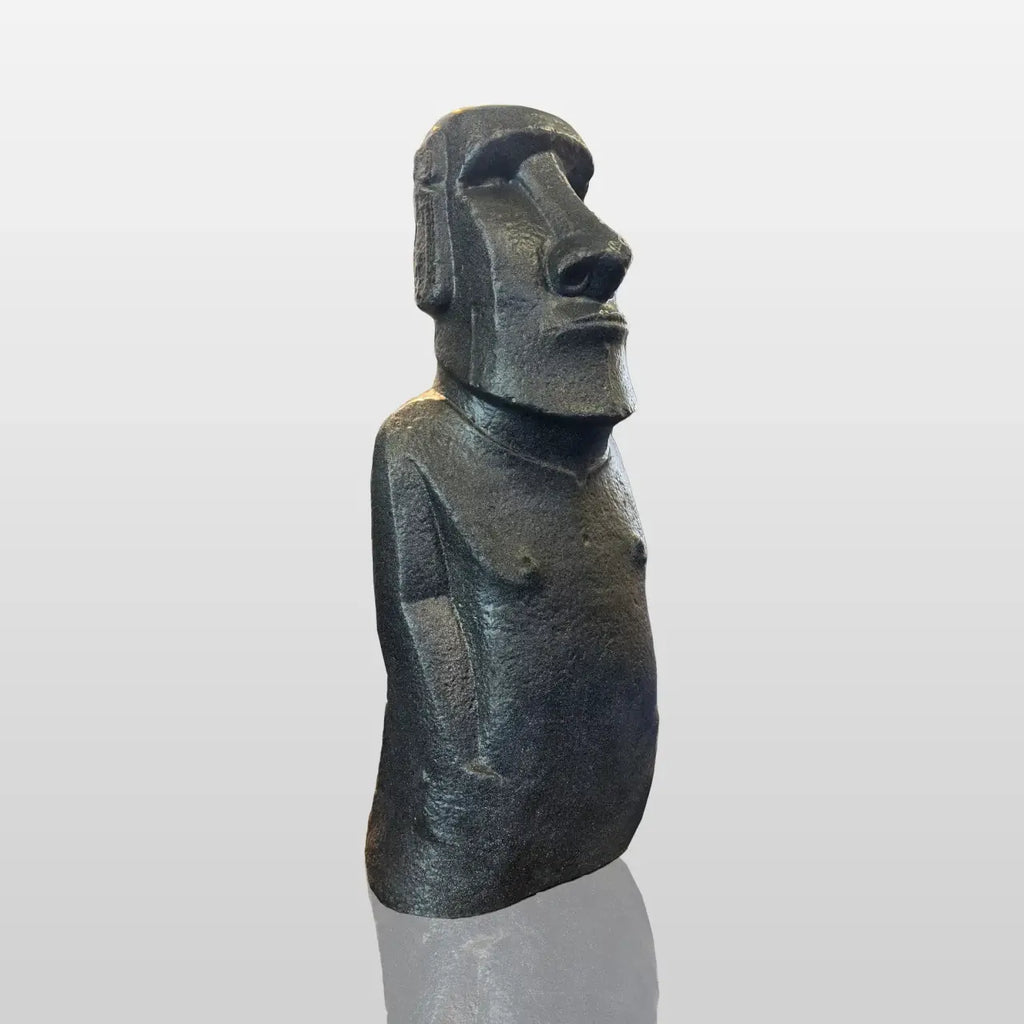 PREMIER Easter Marble Moai Sculpture for Art Galleries, Studios, Offices or Public Areas PSM-143