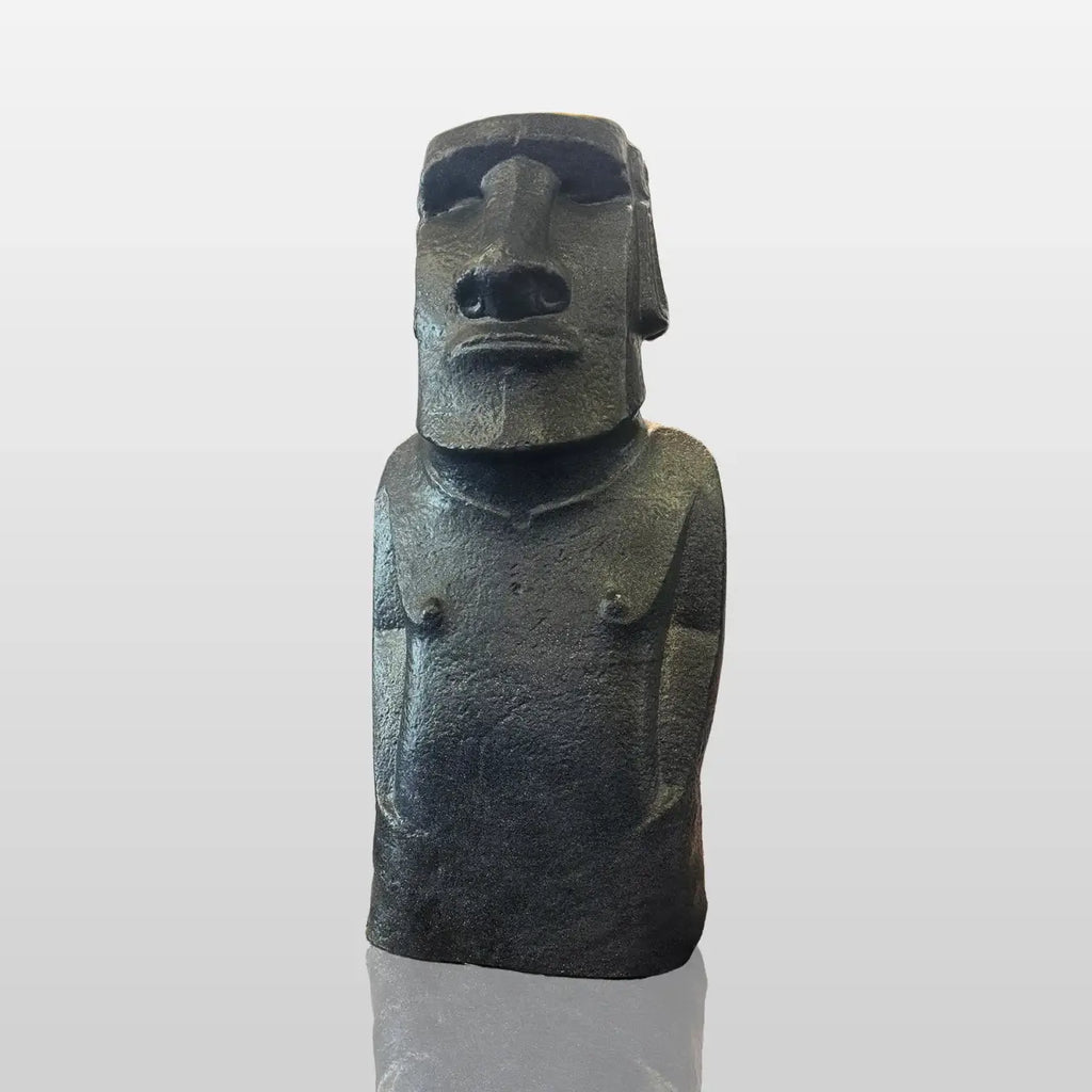 PREMIER Easter Marble Moai Sculpture for Art Galleries, Studios, Offices or Public Areas PSM-143