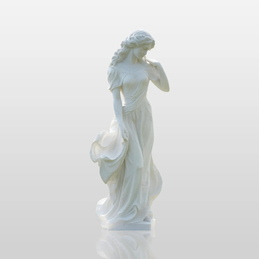 PREMIER Elegant Marble Figurative Sculpture with Classic Design for Gardens, Villas, Parks or Church Grounds PSM-123