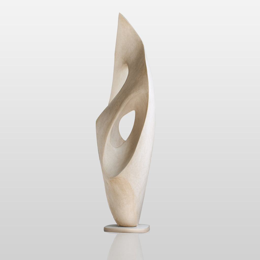 PREMIER Hollow Spiral Marble Sculpture with Contemporary Design for Hotels, Offices or Living Rooms PSM-121