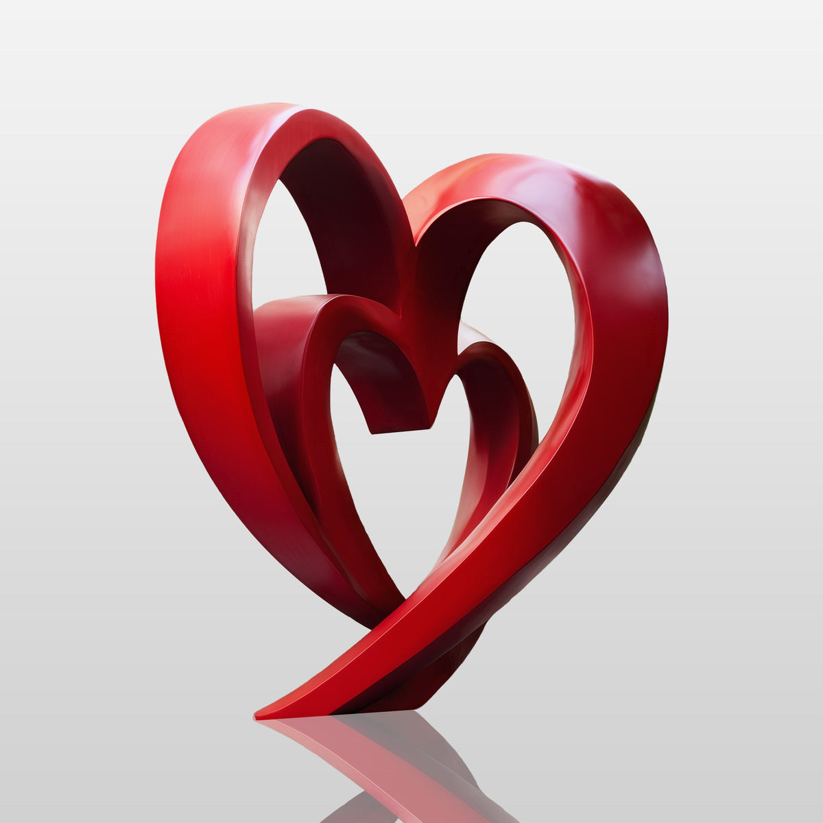PREMIER Large Red Heart Sculpture for Wedding Venues Hotels and City Plazas PSSS-184