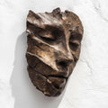 PREMIER Lifelike Wall Mask Bronze Sculpture with Modern and Abstract Style for Offices, hotel lobbies and Indoors PSB-154