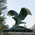 PREMIER Majestic Bronze Eagle Statue for Front Yard, Garden Bed or Gate Pillar PSB-226