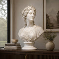 PREMIER Marble Female Bust Statue for Villa Studies, Living Rooms, Bedrooms, Offices or Hotel Lobbies PSM-146
