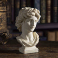 PREMIER Serene Lady Marble Bust Statue with Soft Expression for Sturdy, Living Room or Indoor Display Areas PSM-113