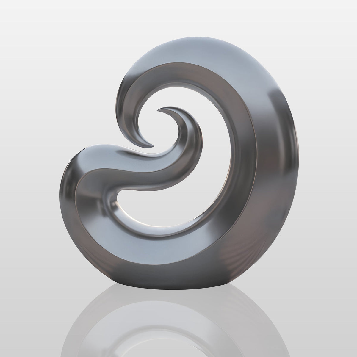 PREMIER Stainless Steel Abstract Wave Sculpture for Poolsides and Coastal Residences PSSS-195