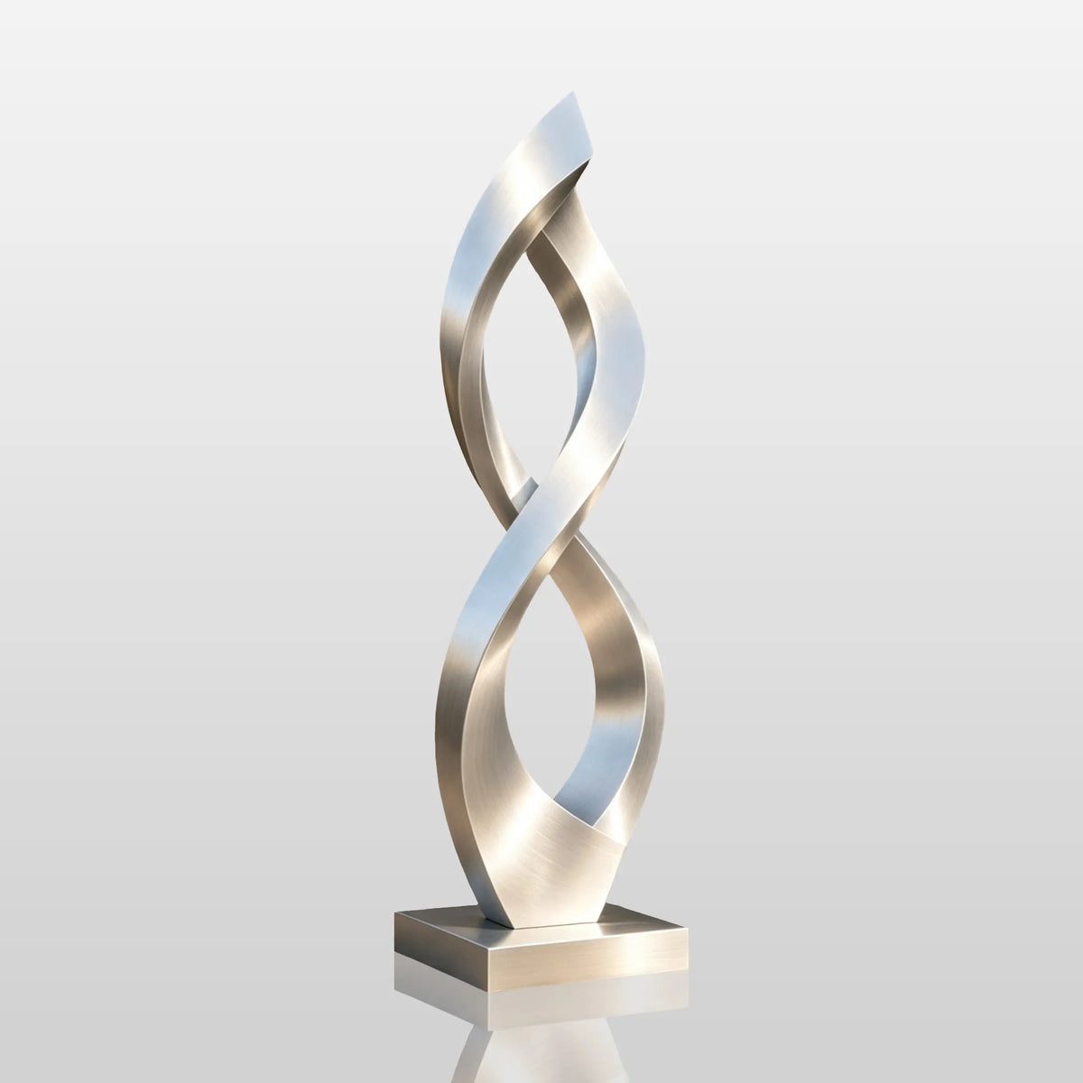 PREMIER Stainless Steel Infinity Sculpture for Front Porch, Backyard or Business Plaza PSSS-334