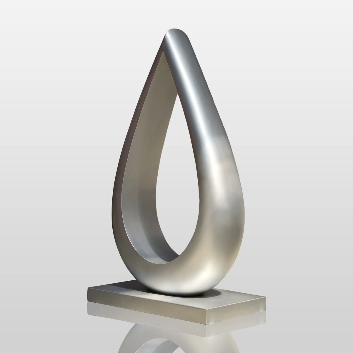 PREMIER Custom Hollow Teardrop Sculpture 33.8"W x 60"H x 20.2"D PSIS-010